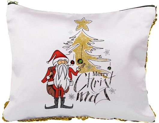 Νεσεσέρ Santa Claus Gold με Πούλιες Χρυσό