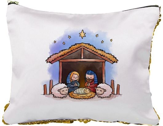 Νεσεσέρ Η Γέννηση Του Ιησού με Πούλιες Χρυσό