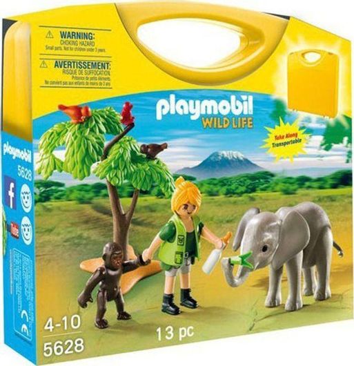 Playmobil Βαλιτσάκι Wild Life Ζωάκια Αφρικής για 4-10 ετών