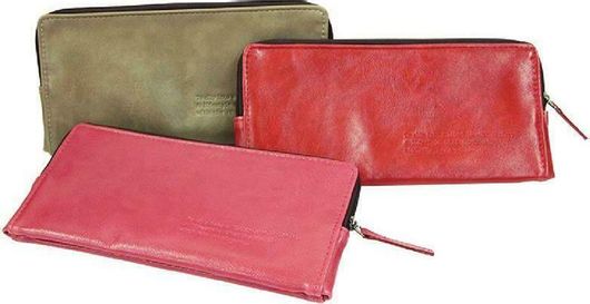 Κασετίνα PU Leather με 1 Θήκη Τυχαία Επιλογή Χρώματος