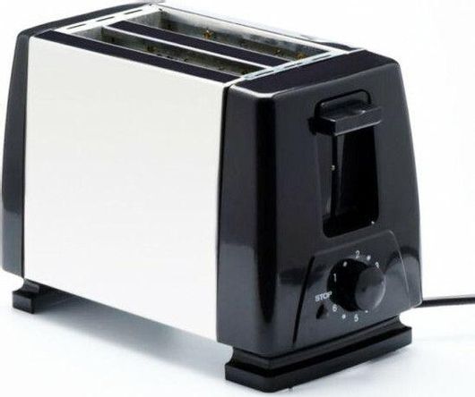 Φρυγανιέρα 2 Θέσεων 750W Γκρι