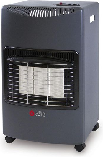 Σόμπα Υγραερίου Thermogatz TG 4100 Κεραμική 4100W 42x35x73cm Μαύρη