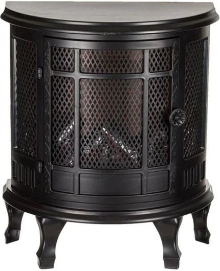 Διακοσμητική Σόμπα Vintage 28x15x35cm Μαύρο