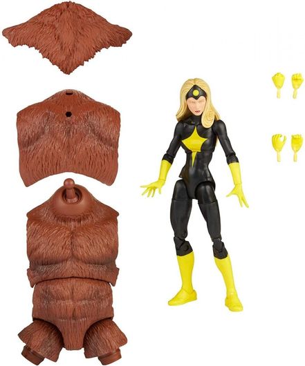Marvel Legends Darkstar (Build-a-Ursa Major Figure) για 4+ Ετών 15εκ.