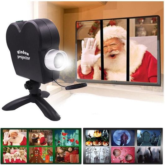 Χριστουγεννιάτικη Κάμερα Προτζέκτορας Christmas Window Projector 0422