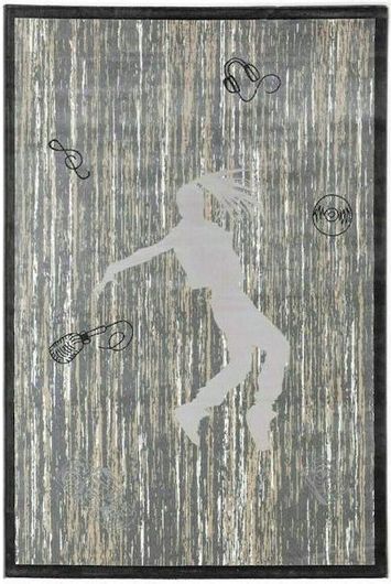 Παιδικό Χαλί Ezzo Vagio Dancer Συνθετικό 160x230cm Γκρι