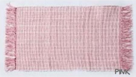 Παιδικό Χαλί Palamaiki Βαμβακερό 60x130cm Ροζ