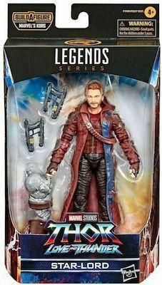 Φιγούρα Δράσης Hasbro F1409 Marvel Legends Love and Thunder Star Lord για 4+ Ετών