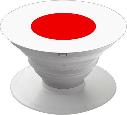 Pop Holder koupakoupa Japan flag με Λευκή Βάση