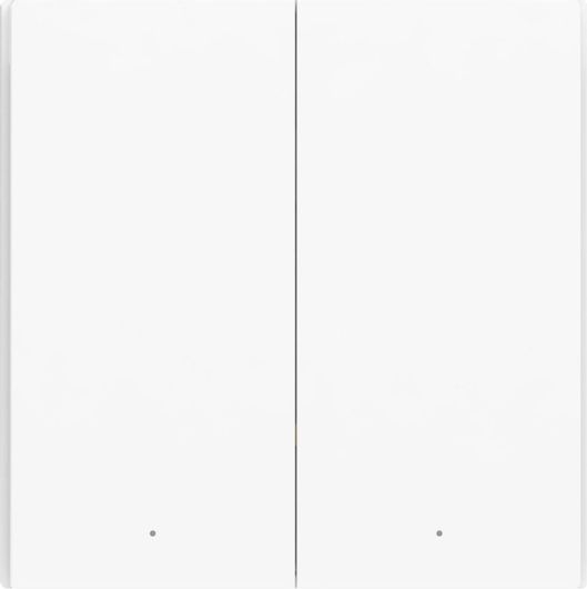 Smart Διακόπτης Τοίχου Xiaomi Aqara H1 Wr-R02 Wireless Εξωτερικός Διπλός Λευκό