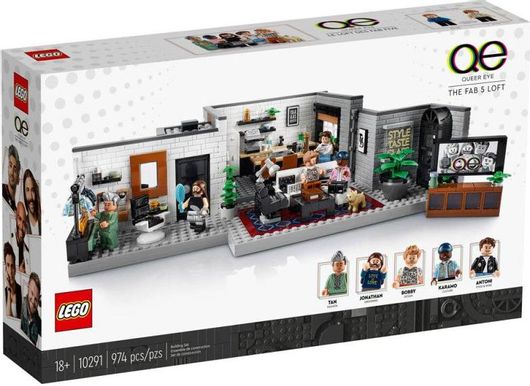 Lego Creator Expert: Queer Eye The Fab 5 Loft για 18+ Ετών #10291
