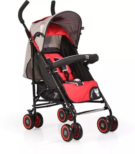 Καρότσι Μπαστούνι Moni Jerry 6.5kg για 6+ Μηνών Κόκκινο