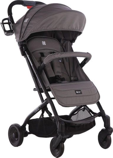 Καρότσι Μωρού Kikka Boo Libro για 6+ Μηνών Σκούρο Γκρι