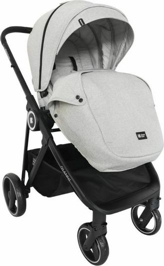 Πολυκαρότσι Μωρού Kikka Boo Gianni 3 σε 1 για Νεογέννητο Γκρι