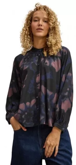 Namaste Μακρυμάνικο Γυναικείο Πουκάμισο Raf