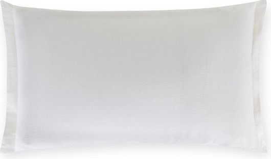 Μαξιλαροθήκη Coincasa "Zefiro" 50x80cm Λευκό