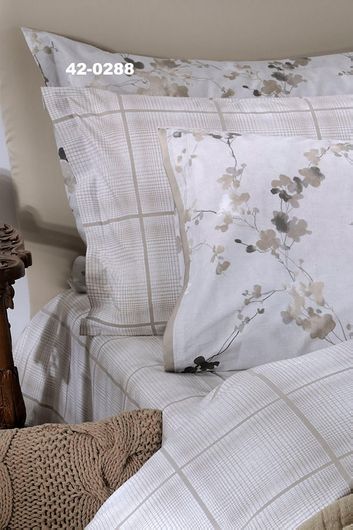 Μαξιλαροθήκες Down Town Home P182 Oxford 52x75cm Σετ 2τμχ Γκρι