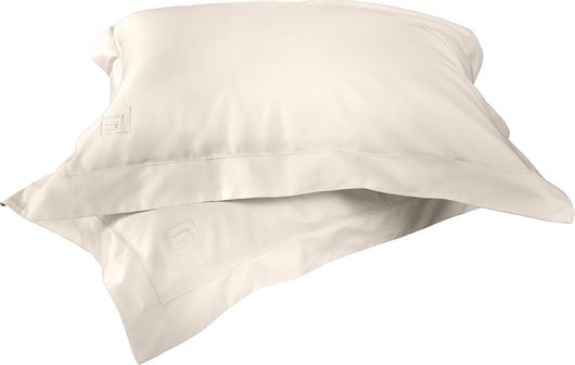 Μαξιλαροθήκες Guy Laroche Silky Oxford 52x72cm Σετ 2τμχ Ivory