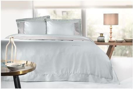 Μαξιλαροθήκες Guy Laroche Moonlight Oxford 52x72cm Σετ 2τμχ Γκρι