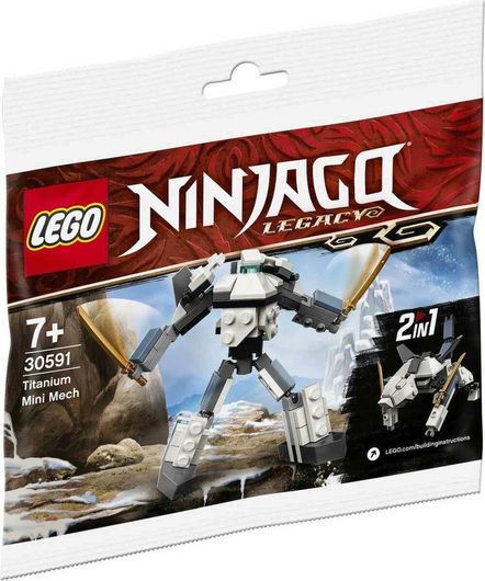 Lego Ninjago: Titanium Mini Mech για 7+ Ετών #30591