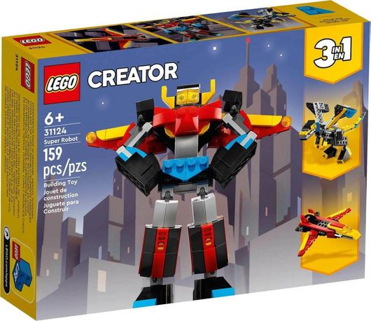 Lego Creator 3-in-1: Super Robot για 6+ Ετών #31124