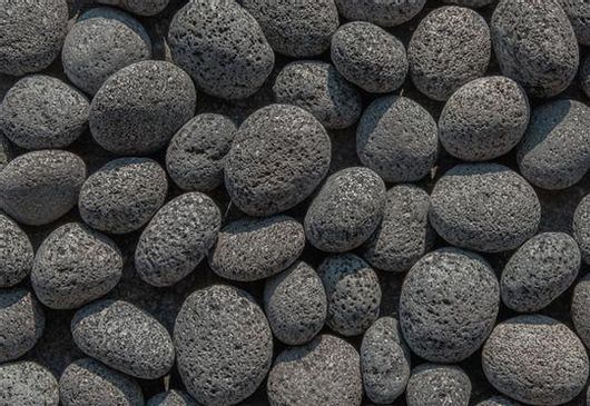 Βότσαλο Akrolithos AK-1003 Λάβα 20kg Μαύρο