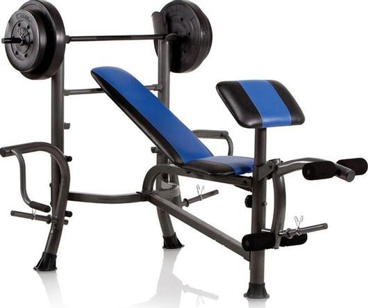 Πάγκος Γυμναστικής Viking X-36780 Γενικής Χρήσης Ρυθμιζόμενος με Ορθοστάτες