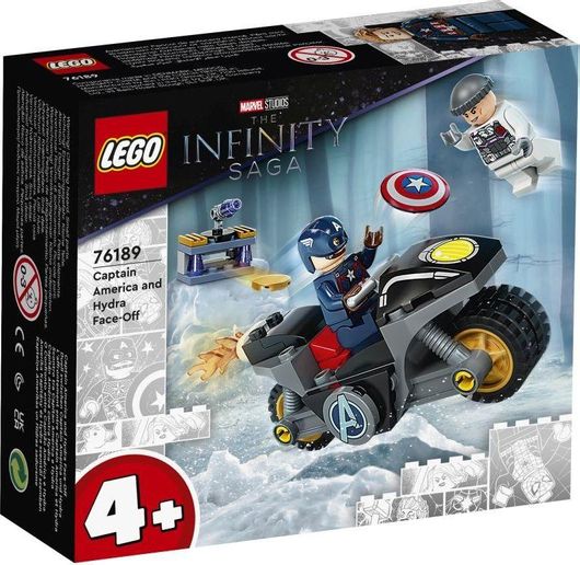 Lego The Infinity Saga: Captain America and Hydra Face-Off για 4+ Ετών #76189