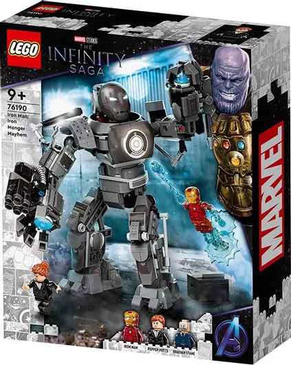 Lego The Infinity Saga: Iron Man Iron Monger Mayhem για 9+ Ετών