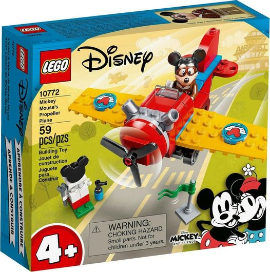 Lego Disney: Mickey Mouse's Propeller Plane για 4+ Ετών