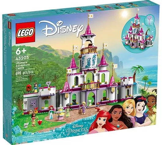 Lego Disney: Princess Το Κάστρο της Απόλυτης Περιπέτειας για 6+ Ετών #43205