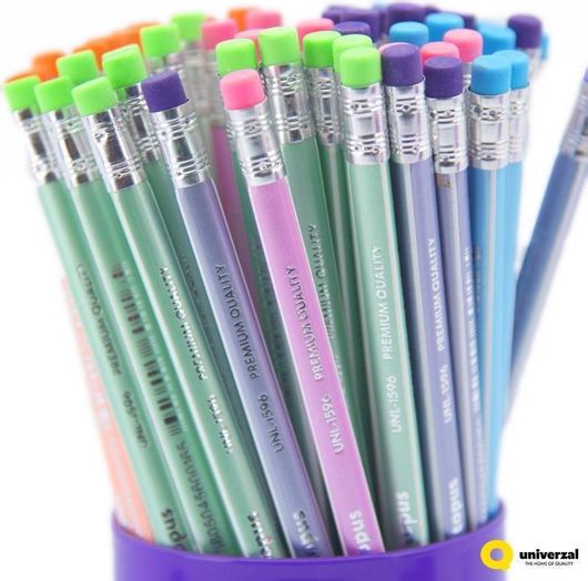 Μολύβι Octopus Pastel HB με Γόμα Πολύχρωμο