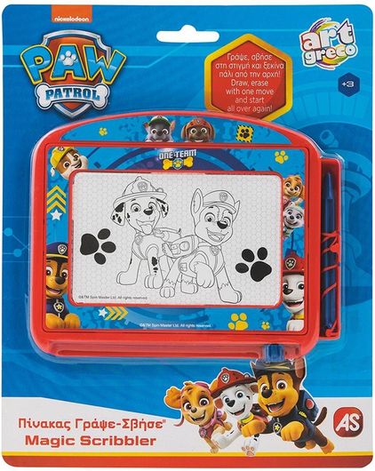 Πίνακας Γράψε - Σβήσε As Company Paw Patrol για 3+ Ετών