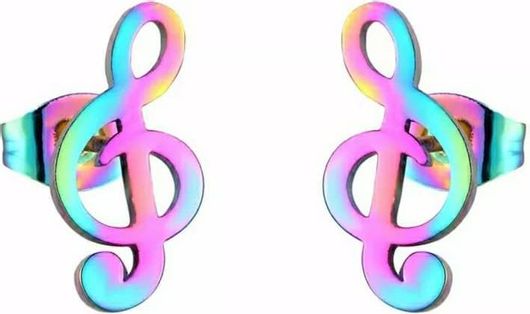 Παιδικά Σκουλαρίκια PS2002 Κλειδί Του Σολ