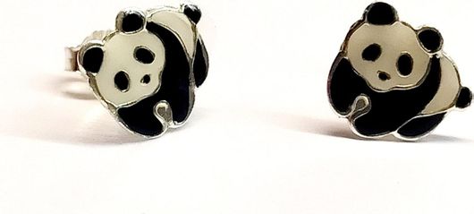 Παιδικά Σκουλαρίκια PAS6634 Αρκουδάκια Ασήμι 925 Πολύχρωμο