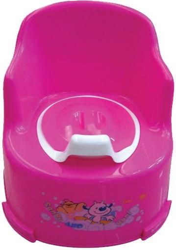 Παιδικό Γιο - Γιο 00401021 Καρεκλάκκι Πλαστικό με Καπάκι 34x27x25cm Ροζ