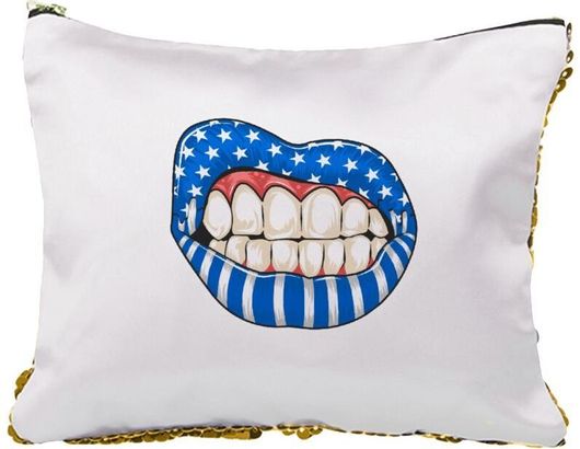 Νεσεσέρ Ελληνική Σημαία Lips με Πούλιες Χρυσό