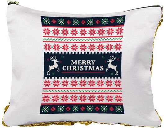 Νεσεσέρ Merry Christmas Vintage με Πούλιες Χρυσό