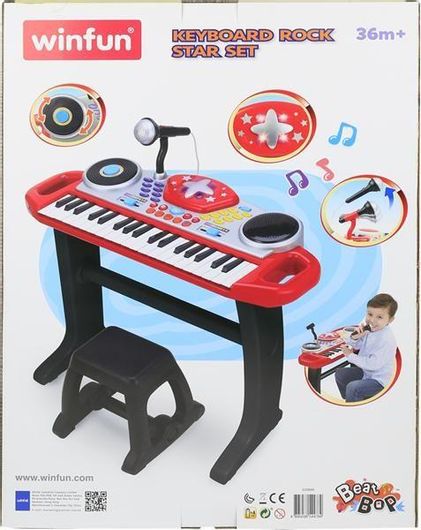 Αρμόνιο Winfun Rock Star για 3+ Ετών