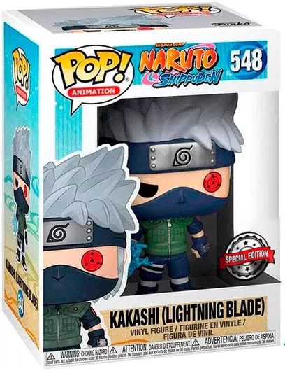 Funko Pop! Animation: Naruto - Kakashi Lightning Blade 548 Special Edition