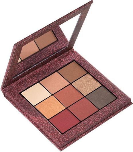 Σκιές Ματιών Fiery Collection Eyeshadow Παλέτα σε Στερεή Μορφή με Καφέ Χρώμα 12gr