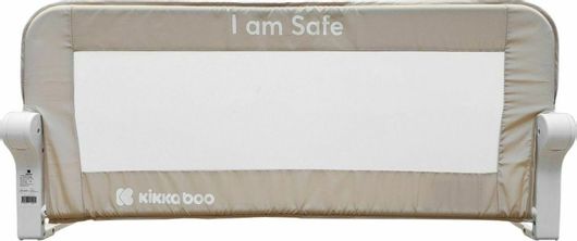 Προστατευτικό Κάγκελο Κρεβατιών Kikka Boo I Am Safe Υφασμάτινο 102cm Μπεζ