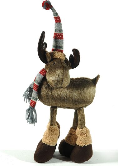 Χριστουγιεννιάτικο Διακοσμητικό Ελάφι 62cm Καφέ