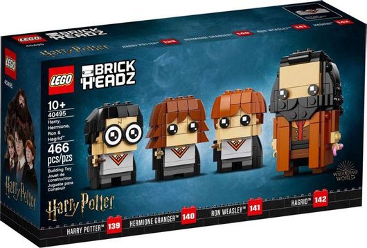 Lego Brick Headz: Harry, Hermione, Ron & Hagrid για 10+ Ετών