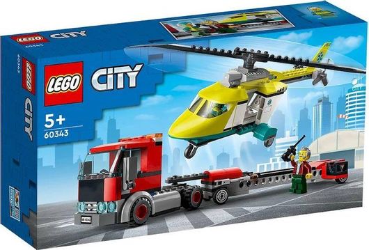 Lego City: Rescue Helicopter Transporter για 5+ Ετών