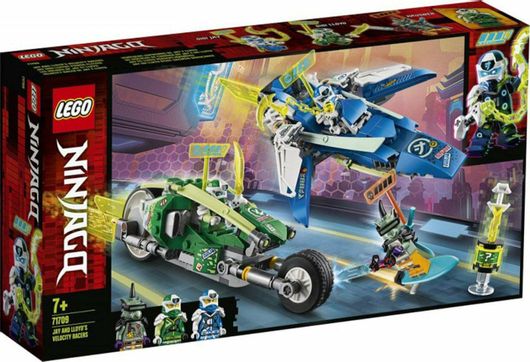 Lego Ninjago: Jay & Lloyd's Velocity Racers για 7+ Ετών