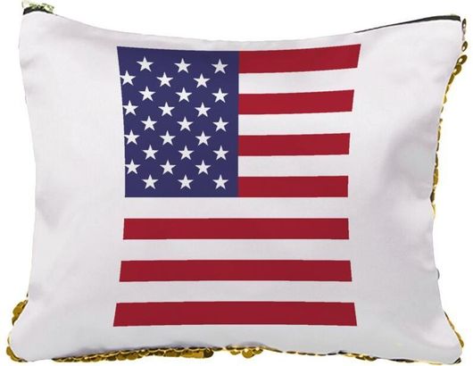 Νεσεσέρ Σημαία Αμερικής με Πούλιες Χρυσό