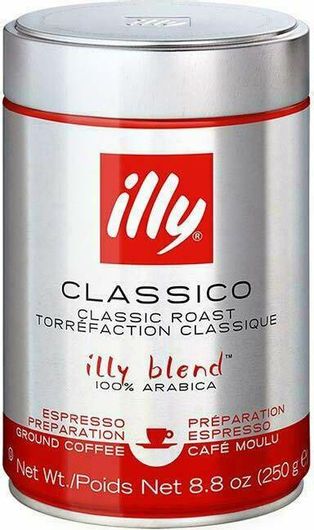 Καφές Illy Espresso Normale Arabica Αλεσμένος 250gr
