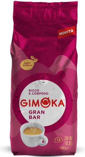 Καφές Gimoka Espresso Gran Bar Arabica σε Κόκκους 1000gr