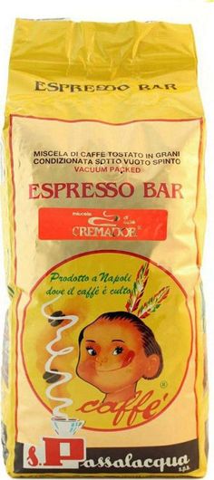 Καφές Passalacqua Espresso Cremador Blend σε Κόκκους 1000gr